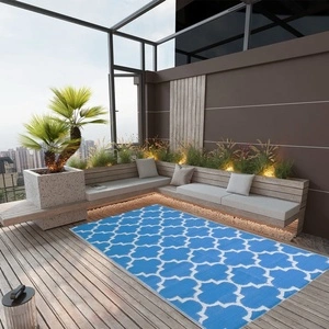 Килим за открито, ARAKIL син, 160x230 см, PP