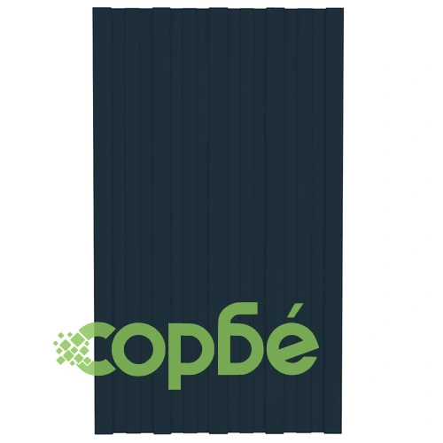 Покривни панели, 36 бр, поцинкована стомана, антрацит, 80х45 см ➤ топ цена ➤ sorbe.bg