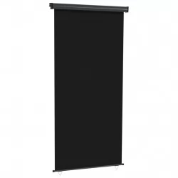 Вертикална тента за балкон, 117x250 см, черна