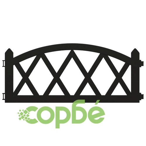 Кантове за тревни площи, 17 бр, черни, 10 м, PP ➤ топ цена ➤ sorbe.bg
