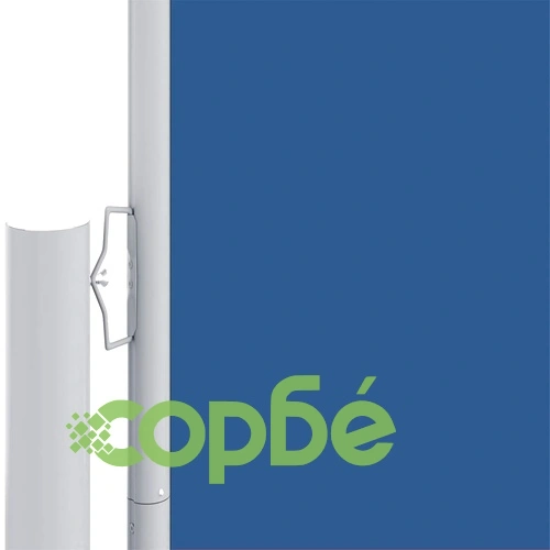 Прибираща се странична тента, синя, 200х600 см ➤ топ цена ➤ sorbe.bg