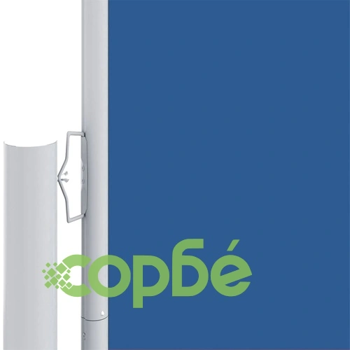 Прибираща се странична тента, синя, 160x1000 см ➤ топ цена ➤ sorbe.bg