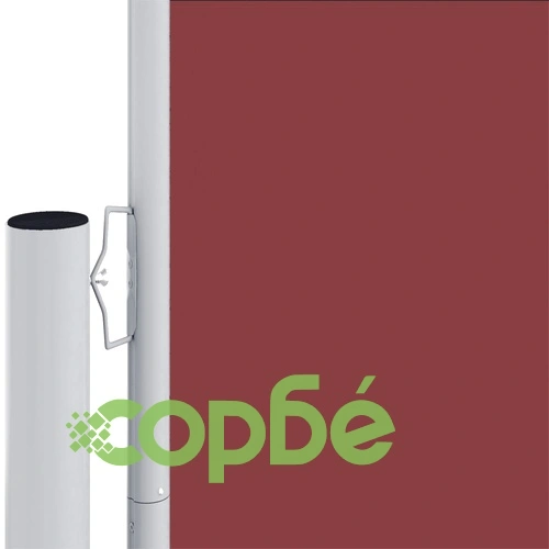 Прибираща се странична тента, кафява, 160х1200 см ➤ топ цена ➤ sorbe.bg