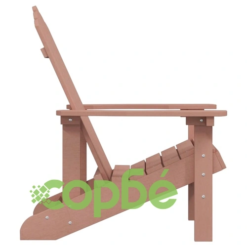Градински стол Адирондак, HDPE, кафяв ➤ топ цена ➤ sorbe.bg