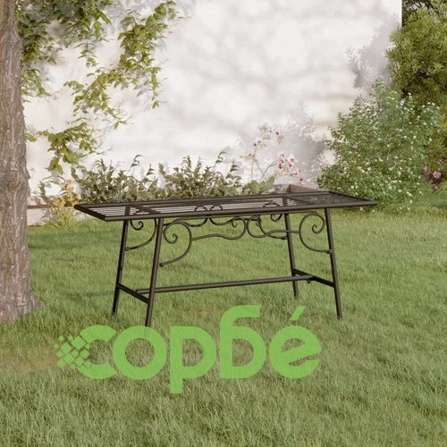 Пейка за дърво, 110 см, черна, стомана ➤ топ цена ➤ sorbe.bg