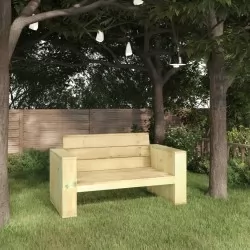 Градинска пейка, 139 см, импрегнирана борова дървесина