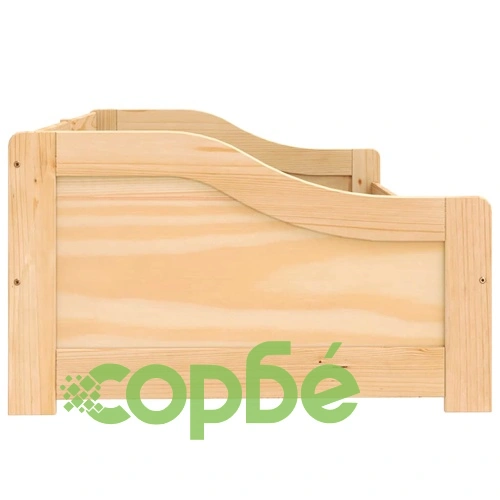 Дневно легло с 2 чекмеджета IRUN 90x200 см бор масив ➤ топ цена ➤ sorbe.bg