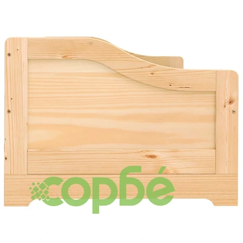 Дневно легло с 3 чекмеджета IRUN 90x200 см бор масив ➤ топ цена ➤ sorbe.bg