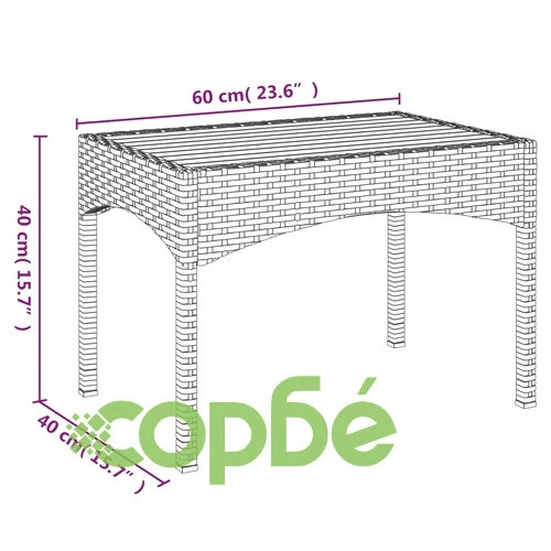 Градински трапезен комплект 4 части с възглавници сив полиратан ➤ топ цена ➤ sorbe.bg