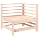 Градински лаундж комплект, 5 части, бор масив