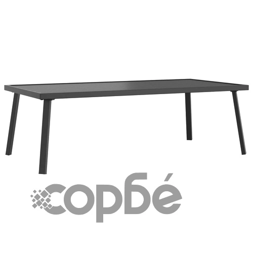 Градински лаундж комплект от 2 части, антрацит, стомана ➤ топ цена ➤ sorbe.bg
