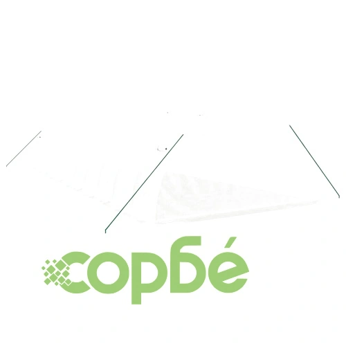 Оранжерия със стоманена рамка бяла 48 м² 12x4x2 м ➤ топ цена ➤ sorbe.bg