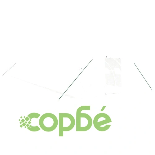 Оранжерия със стоманена рамка бяла 72 м² 18x4x2 м ➤ топ цена ➤ sorbe.bg