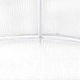 Оранжерия със стоманена рамка бяла 120 м² 24x5x2,3 м
