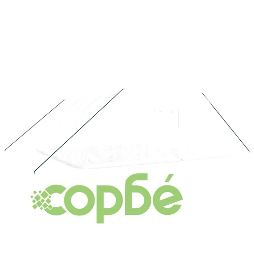 Оранжерия със стоманена рамка бяла 36 м² 6x6x2,85 м ➤ топ цена ➤ sorbe.bg