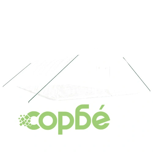 Оранжерия със стоманена рамка бяла 60 м² 10x6x2,85 м ➤ топ цена ➤ sorbe.bg