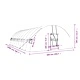 Оранжерия със стоманена рамка бяла 60 м² 10x6x2,85 м