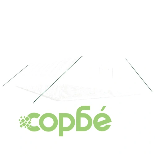 Оранжерия със стоманена рамка бяла 72 м² 12x6x2,85 м ➤ топ цена ➤ sorbe.bg