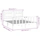 Легло с табла меденокафяво бор масив 150x200 см King Size
