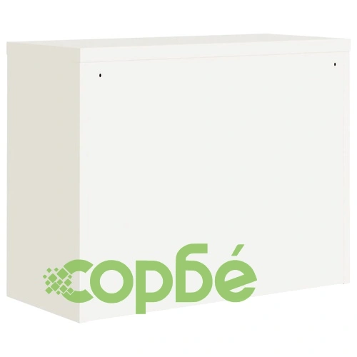 Шкаф за папки бял 90x40x110 см стомана ➤ топ цена ➤ sorbe.bg