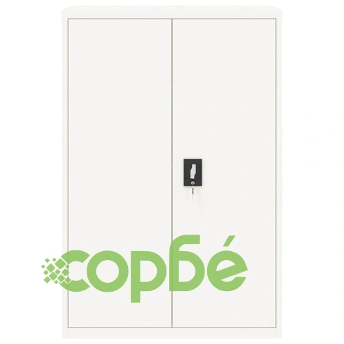 Шкаф за папки бял 90x40x180 см стомана ➤ топ цена ➤ sorbe.bg