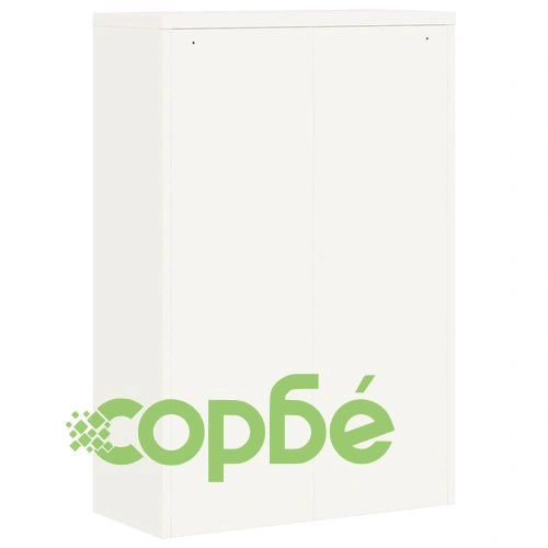 Шкаф за папки бял 90x40x180 см стомана ➤ топ цена ➤ sorbe.bg