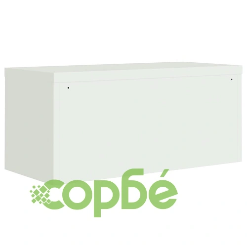 Шкаф за папки светлосив 90x40x110 см стомана ➤ топ цена ➤ sorbe.bg