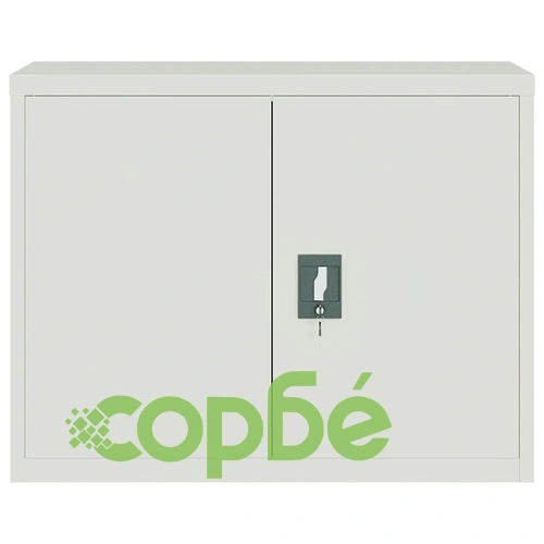 Шкаф за папки светлосив 90x40x110 см стомана ➤ топ цена ➤ sorbe.bg