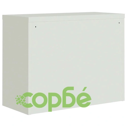 Шкаф за папки светлосив 90x40x110 см стомана ➤ топ цена ➤ sorbe.bg