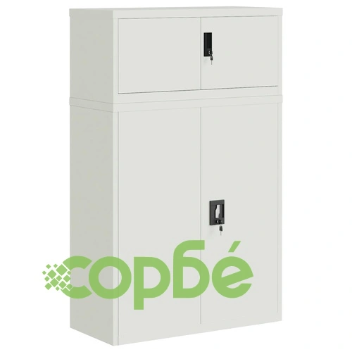 Шкаф за папки сив 90x40x145 см стомана на топ цена от sorbe.bg Шкаф за папки сив 90x40x145 см стомана ➤ топ цена ➤ sorbe.bg