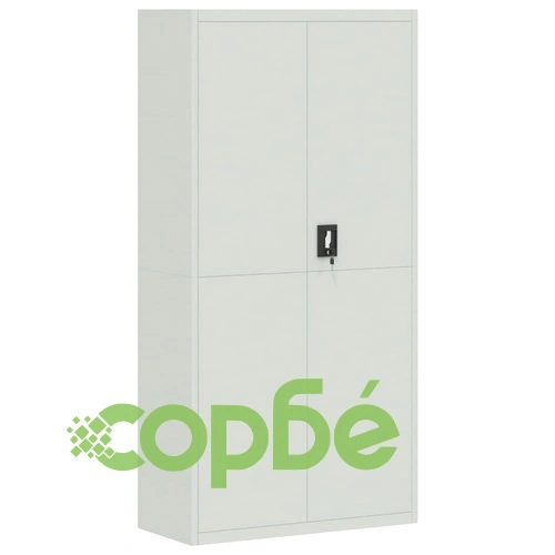 Шкаф за папки светлосив 90x40x220 см стомана ➤ топ цена ➤ sorbe.bg