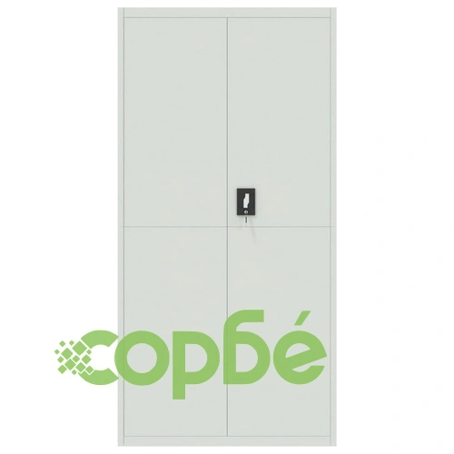 Шкаф за папки светлосив 90x40x220 см стомана ➤ топ цена ➤ sorbe.bg