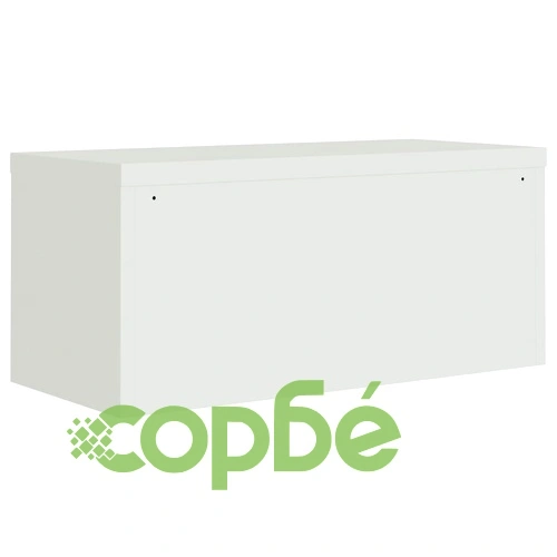 Шкаф за папки светлосив 90x40x240 см стомана ➤ топ цена ➤ sorbe.bg