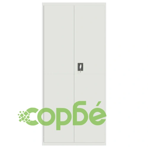 Шкаф за папки светлосив 90x40x240 см стомана ➤ топ цена ➤ sorbe.bg