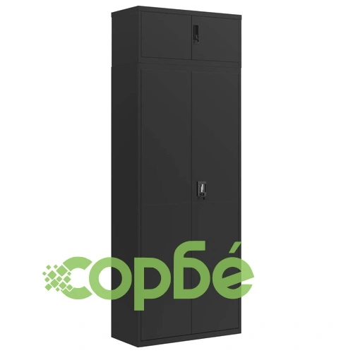 Шкаф за папки черен 90x40x240 см стомана на топ цена от sorbe.bg Шкаф за папки черен 90x40x240 см стомана ➤ топ цена ➤ sorbe.bg