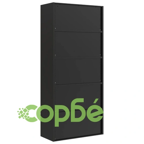 Шкаф за папки черен 90x40x240 см стомана на топ цена от sorbe.bg Шкаф за папки черен 90x40x240 см стомана ➤ топ цена ➤ sorbe.bg