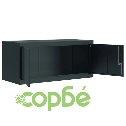 Шкаф за папки антрацит 90x40x110 см стомана ➤ топ цена ➤ sorbe.bg