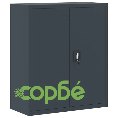 Шкаф за папки антрацит 90x40x145 см стомана на топ цена от sorbe.bg Шкаф за папки антрацит 90x40x145 см стомана ➤ топ цена ➤ sorbe.bg