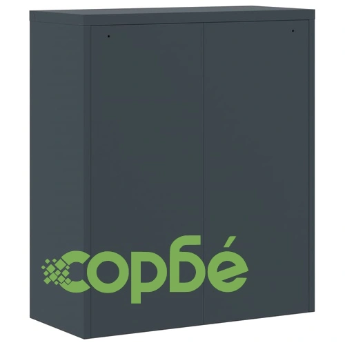 Шкаф за папки антрацит 90x40x145 см стомана на топ цена от sorbe.bg Шкаф за папки антрацит 90x40x145 см стомана ➤ топ цена ➤ sorbe.bg