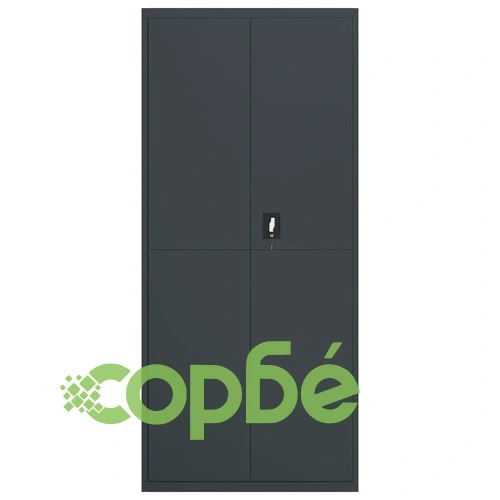 Шкаф за папки антрацит 90x40x240 см стомана ➤ топ цена ➤ sorbe.bg