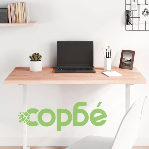 Плот за маса 100x60x2,5 см правоъгълен масивен бук ➤ топ цена ➤ sorbe.bg