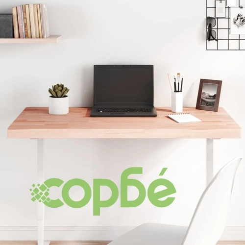 Плот за маса 100x60x4 см правоъгълен масивен бук ➤ топ цена ➤ sorbe.bg