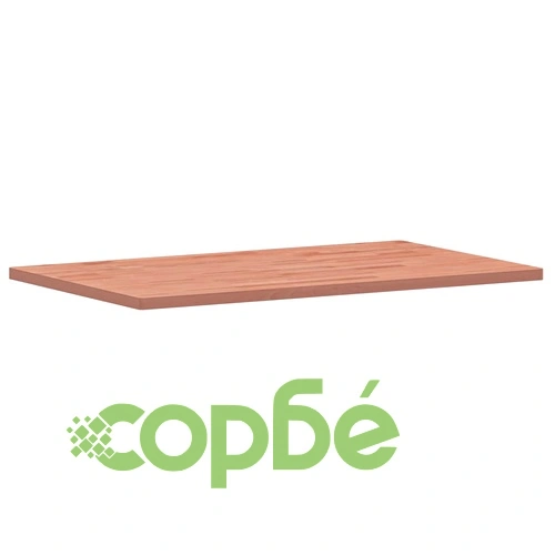 Плот за маса 100x60x2,5 см правоъгълен масивен бук ➤ топ цена ➤ sorbe.bg