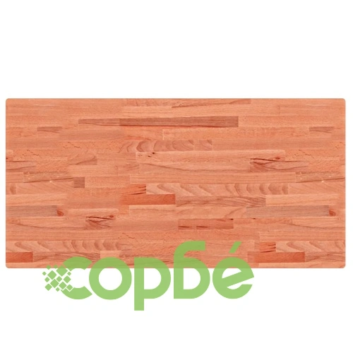 Плот за маса 100x50x4 см правоъгълен масивен бук ➤ топ цена ➤ sorbe.bg