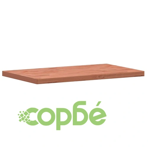 Плот за маса 100x60x4 см правоъгълен масивен бук ➤ топ цена ➤ sorbe.bg