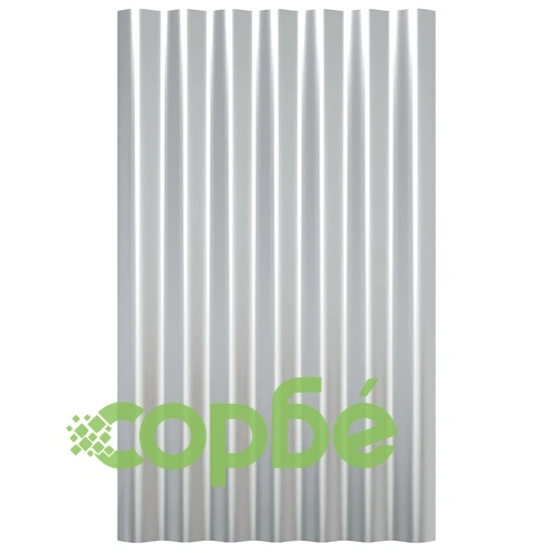 Панели покрив 12 поцинкована стомана сребристи 60x36 см ➤ топ цена ➤ sorbe.bg