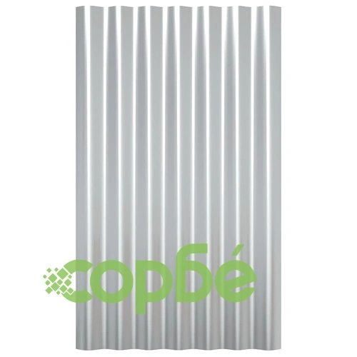 Панели покрив 36 бр поцинкована стомана сребрист 60х36 см ➤ топ цена ➤ sorbe.bg