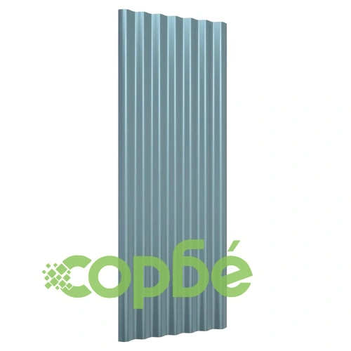 Покривни панели 12 бр поцинкована стомана сиви 100х36 см ➤ топ цена ➤ sorbe.bg