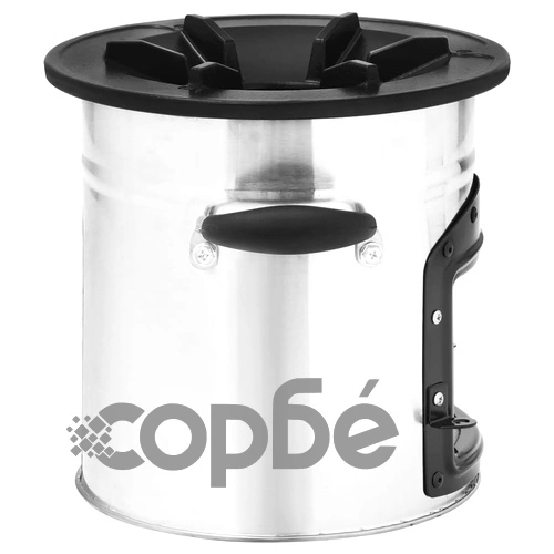 Къмпинг печка на дърва, сребриста, 45,5x33x25,5 см, стомана ➤ топ цена ➤ sorbe.bg