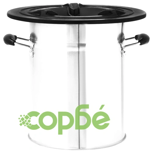 Къмпинг печка на дърва сребърна 51,5x35x30,5 см инокс ➤ топ цена ➤ sorbe.bg